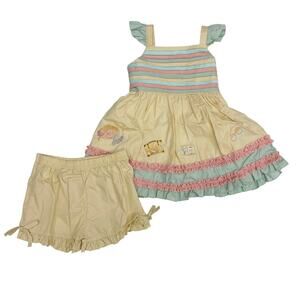 NWT Evie's Closet Size 3 Summer Travels Tunic Set